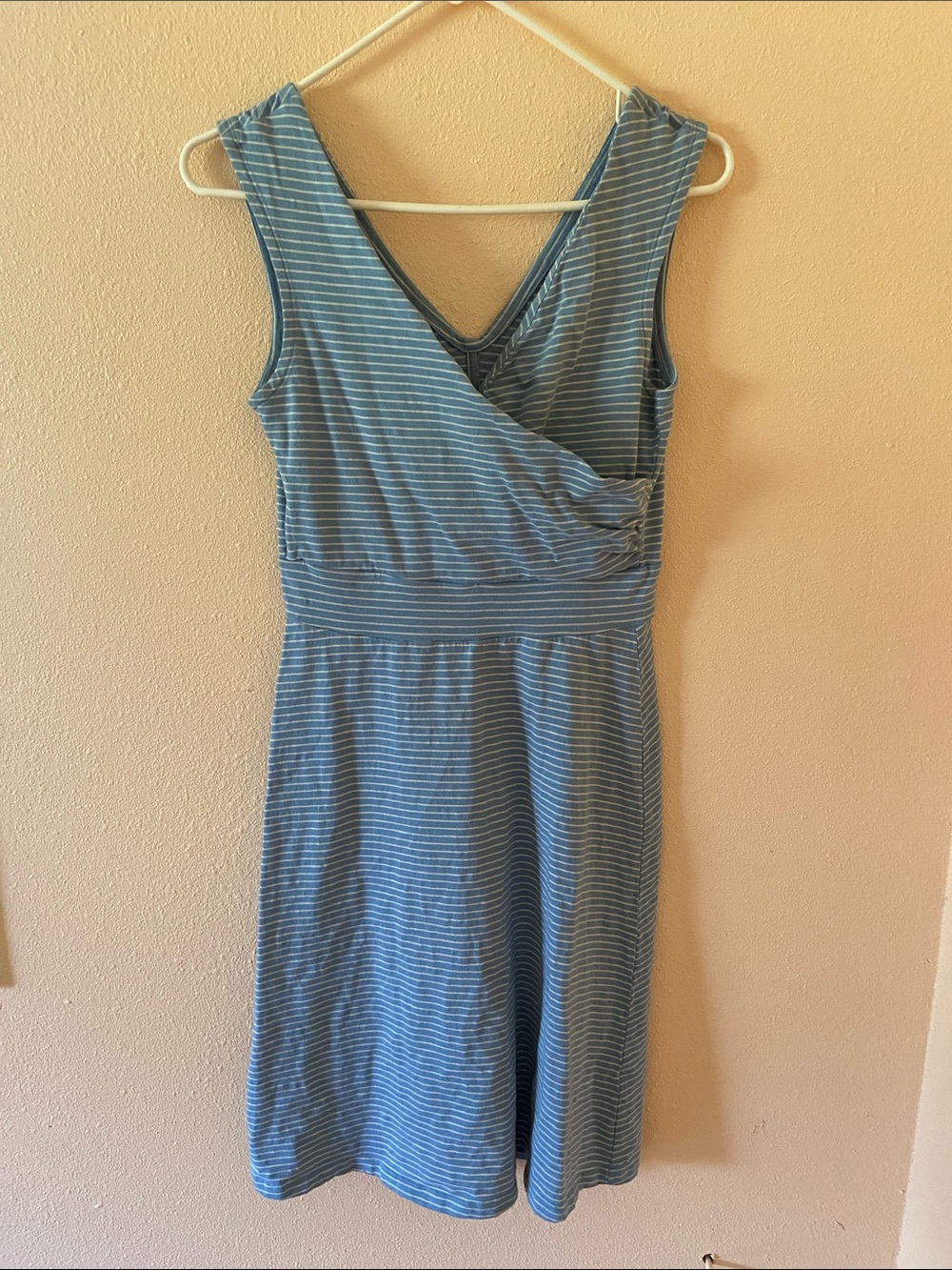 Women’s Patagonia Porch Song Striped Dress, Size Medium
